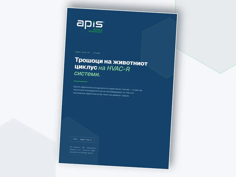 APIS Guide 07 — Трошок на животниот циклус HVAC-R, 24-page PDF