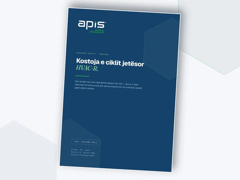 APIS Guide 07 — Kostoja e ciklit jetësor HVAC-R, 24-page PDF